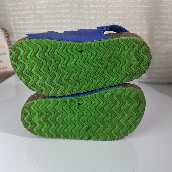 (S4) Super Mario Toddler Sandals, Size 7, Navy - Picture 6 of 10